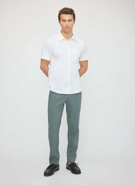 En Route Slim Linen Pants