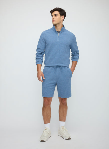 Textured Sweat Shorts