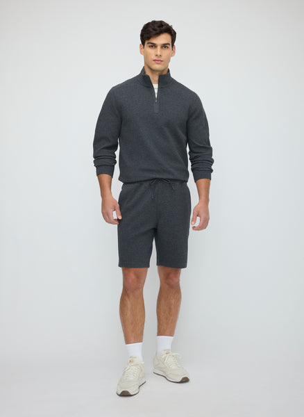 Textured Sweat Shorts