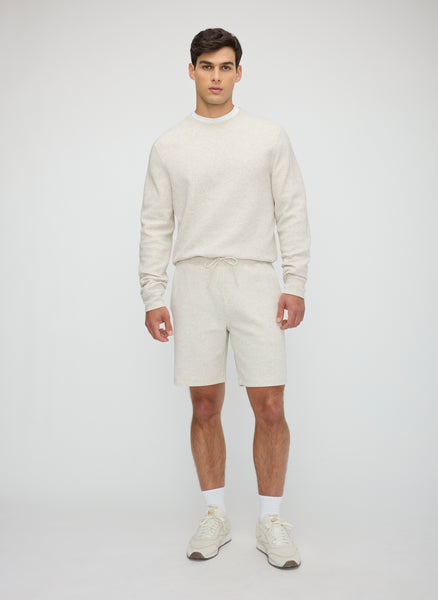 Textured Sweat Shorts