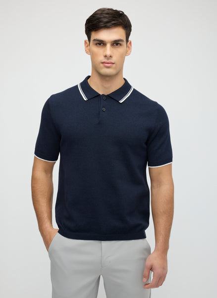 SilkStitch Easy Care Polo Sweater