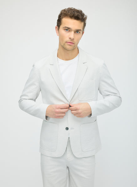 Seersucker Blazer