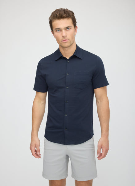 City Tech Short Sleeve Textured Shirt