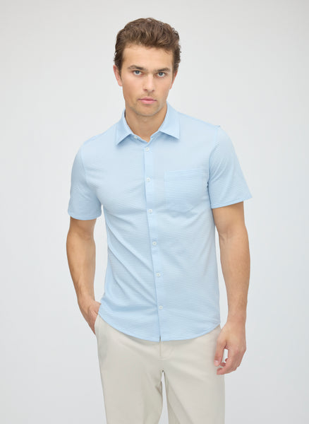 City Tech Short Sleeve Textured Shirt