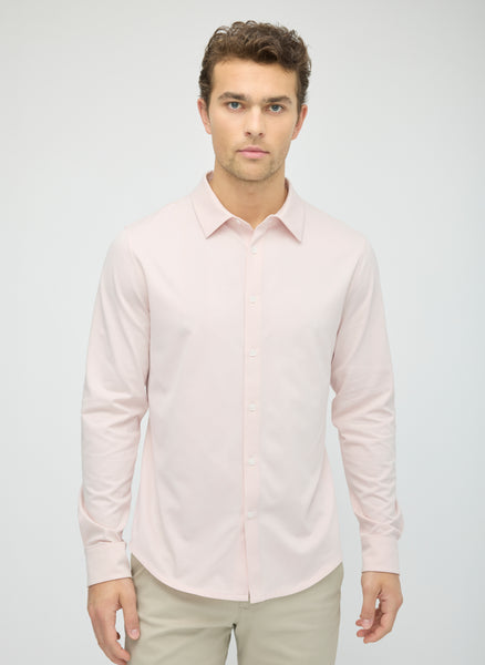 City Tech Slim Fit Birdseye Shirt