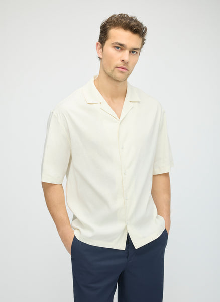 Comfort Linen Camp Shirt