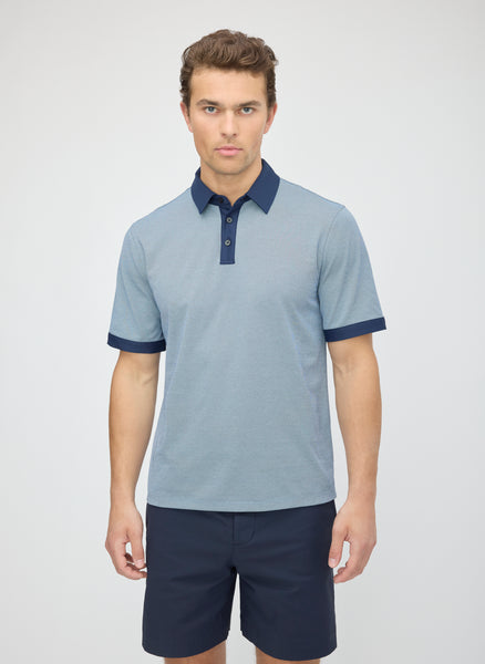 City Tech Short Sleeve Birdseye Polo