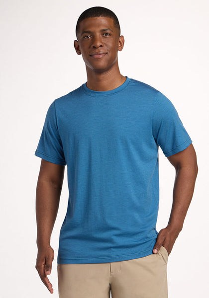 Endurance Tee - Coastal Mini Stripe