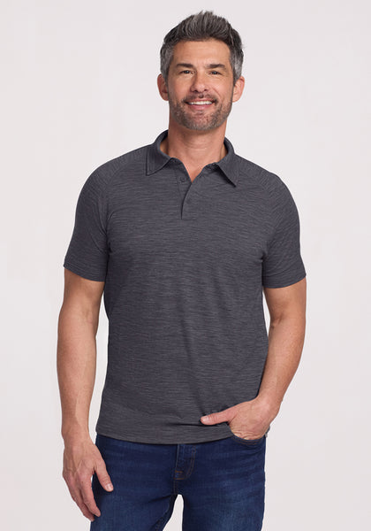 Summit Polo • Final Sale - Cinder Melange